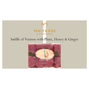 No.1 Saddle of Venison with Plum & Ginger