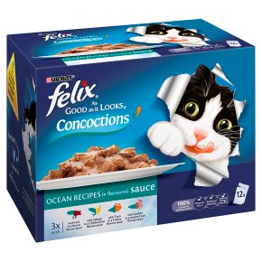 Felix As Good As It Looks Cat Food Concoctions Ocean