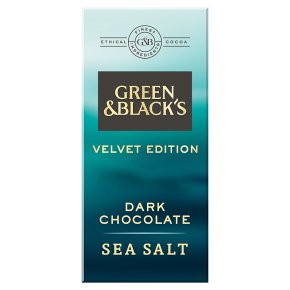 Green & Black's Velvet Edition Sea Salt Dark Chocolate Bar