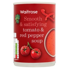 Waitrose tomato & red pepper soup