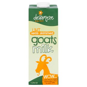 Delamere UHT Semi-Skimmed Goat's Milk