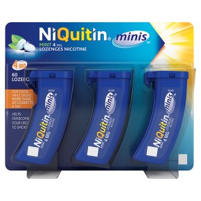 Niquitin Minis lozenges, 4mg