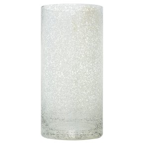 Waitrose Silver Mercury Cylinder Vase