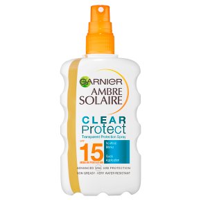 Ambre Solaire SPF 15 Clear Protect +