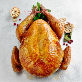 Waitrose 1 Free Range Dry Aged Bronze Feathered Turkey (with giblets)