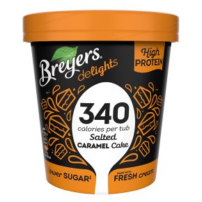 Breyers Salted Caramel Cake Ice Cream
