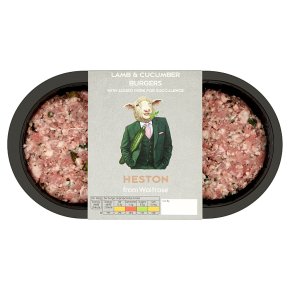 Heston from Waitrose 2 Lamb & Cucumber Burgers