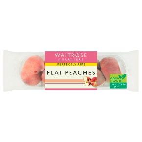 Waitrose 1 Perfectly Ripe Flat Peaches