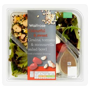 Waitrose Grains, Tomato & Mozzarella Salad