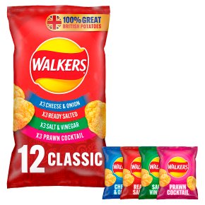 Walkers Classic Variety Crisps