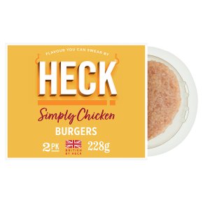 Heck Simply Chicken Burgers