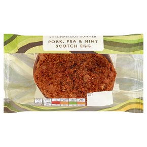 Waitrose Pork, Pea & Mint Scotch Egg