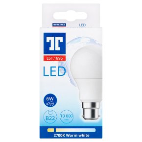 Tungsram LED B22 6w