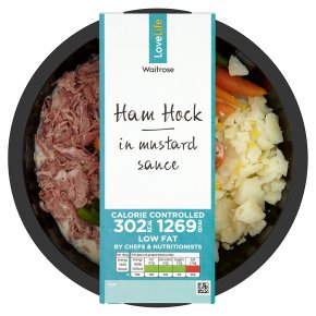Waitrose LoveLife Calorie Controlled pulled ham hock in mustard sauce