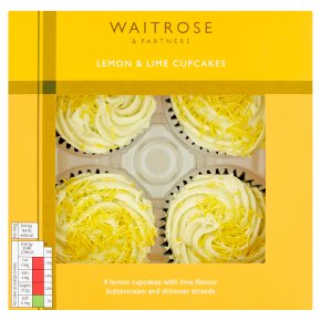 Waitrose Lemon & Lime Cupcakes