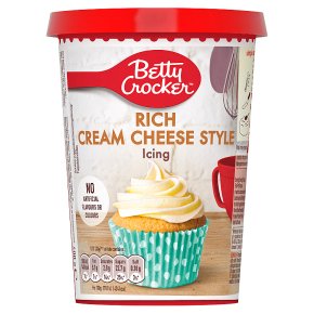 Betty Crocker cream cheese style icing