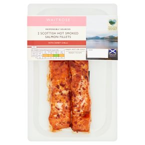 Waitrose Hot Smoked Salmon with Sweet Chilli