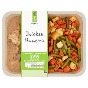 Waitrose LoveLife Calorie Controlled chicken with madeira wine & porcini mushrooms