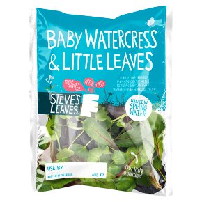 Steve's Leaves baby watercress & little leaves