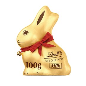 Lindt gold milk chocolate bunny