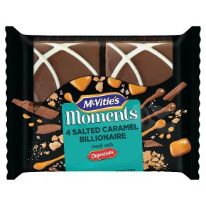 McVitie's Moments Salted Caramel Billionaire