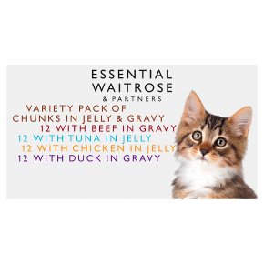essential Waitrose Meat & Fish Selection in Jelly