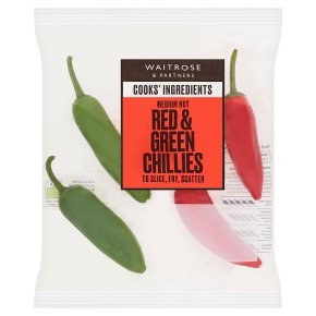 Cooks' Ingredients red & green chillies
