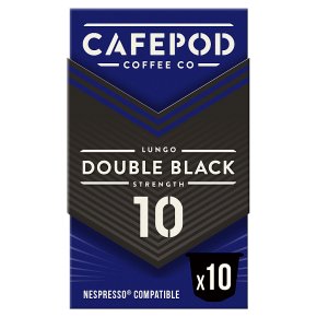 CafePod Double Black Capsules