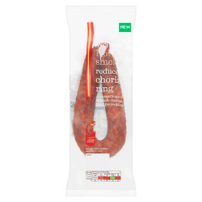Waitrose Reduced Fat Chorizo Ring