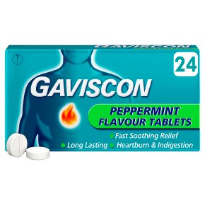 Gaviscon Peppermint Tablets