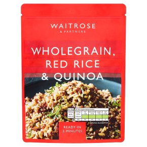 Waitrose Wholegrain, Red Rice & Quinoa