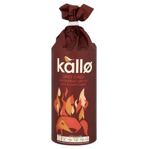 Kallo Spicy Chilli Rice & Corn Cakes