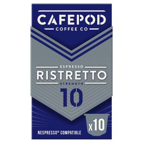 Cafépod Ristretto 10 Capsules Strength 10