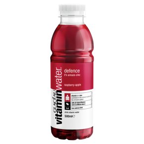Glaceau Vitaminwater Defence plastic bottle