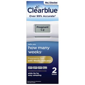 Clearblue Digital Test with Weeks