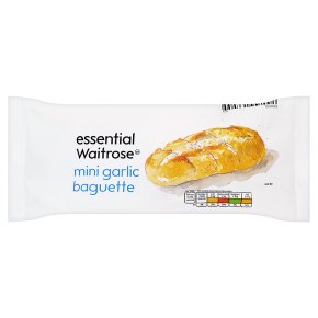 essential Waitrose Mini Garlic Baguette
