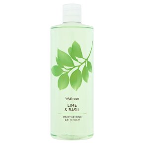 Waitrose Bath Foam Lime & Basil