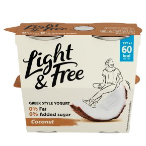 Danone Light & Free Greek Style Coconut