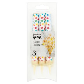 Waitrose Home Cake Fountains