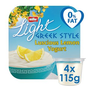 Müllerlight Greek style yogurt lemon
