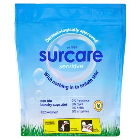 Surcare Laundry Caps Non Bio 20s