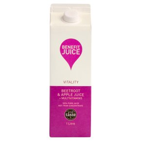 Benefit Drinks Vitality 100% Pure Beetroot Juice