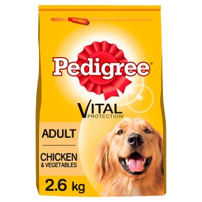 PEDIGREE Dog Complete Dry with Chicken and Vegetables 2.6kg