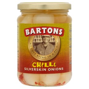 Bartons chilli silverskin onions