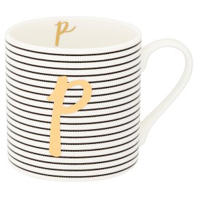 Waitrose 'P' Bone China Mug