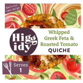 Higgidy Spinach, Feta & Roast Tomato Quiche
