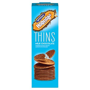McVitie's Hobnobs Thins Milk Chocolate