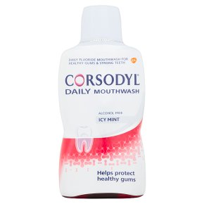 Corsodyl Daily Mouthwash Icy Mint