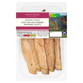 Waitrose Boneless Hot Smoked Mackerel Fillets