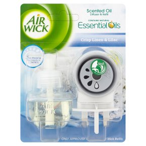 AirWick Air Freshener Plug In Freshener Refill Crisp Linen and Lilac